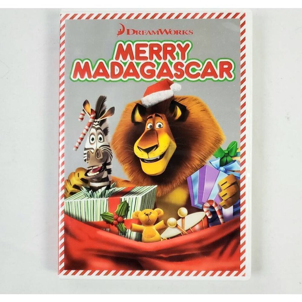 Merry Madagascar DreamWorks DVD